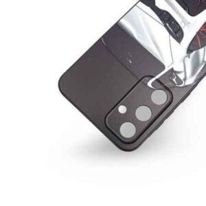Husa color pentru iPhone 15 Pro Max - Alb BMW
