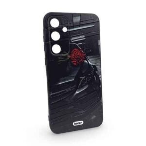 Husa Color pentru Samsung Galaxy A55 - Neagra Mercedes