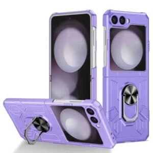Husa Armor Strong rezistenta la socuri pentru Samsung Z Flip 6 - Violet