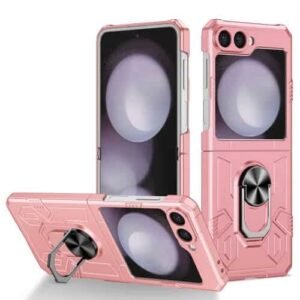 Husa Armor Strong rezistenta la socuri pentru Samsung Z Flip 6 - Roz