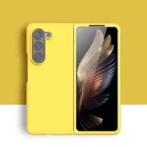 Husă rigidă din două piese pentru Samsung Galaxy Z Fold 6 5G - Galben