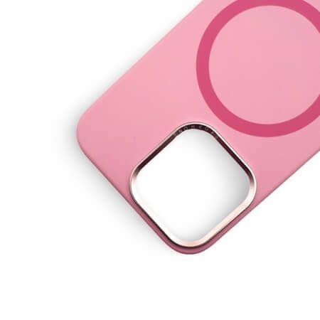 Husă de lux MagSafe Premium pentru iPhone 16 Plus - roz