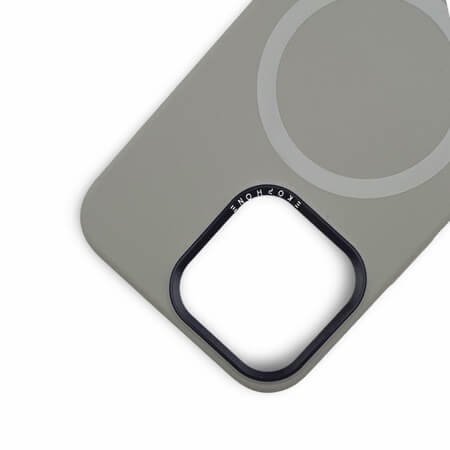 Husă de lux MagSafe Premium pentru iPhone 16 Plus - gri