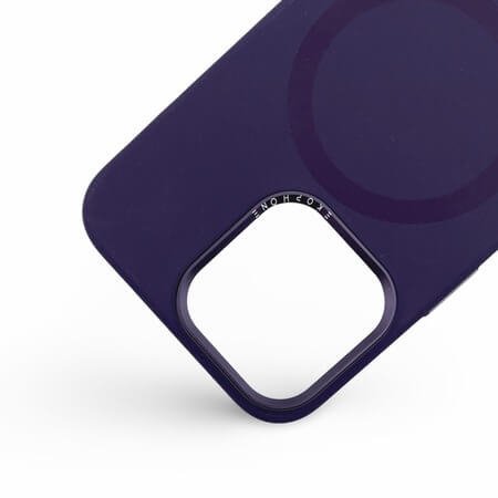 Husă de lux MagSafe Premium pentru iPhone 16 Pro Max - Mov închis