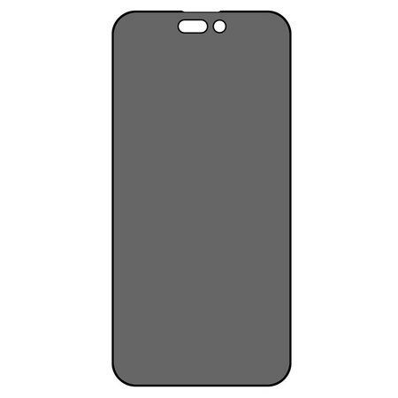Protector de sticlă 5D PRIVACY pentru iPhone 16