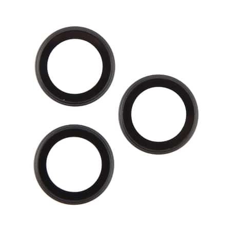 Protector din sticlă 3D, obiectiv pentru cameră pentru iPhone 16 Pro - negru