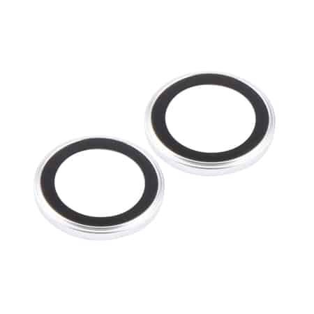 Protector din sticlă 3D, obiectiv pentru cameră pentru iPhone 16 - gri