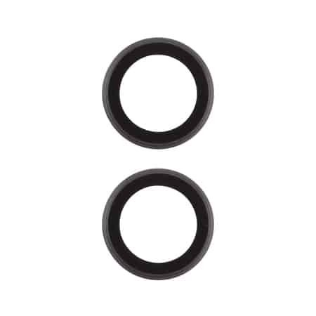 Protector din sticlă 3D, obiectiv pentru cameră pentru iPhone 16 Plus - negru