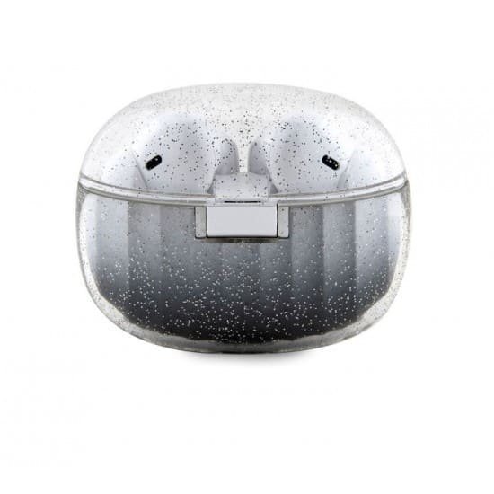 Căști Bluetooth fără fir Guess - negru transparent