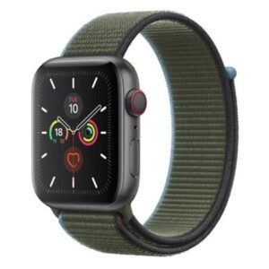 Curea textilă pentru Apple Watch - Verde închis