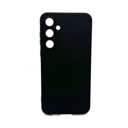 Husă de lux din silicon pentru Samsung Galaxy S25 5G - neagră