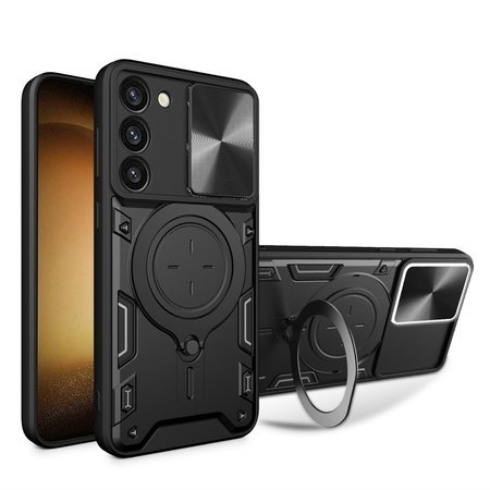 Husa Bucephalus rezistenta la socuri pentru Samsung Galaxy A06 - Neagra