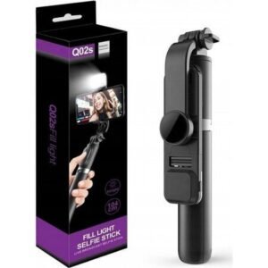 Baghetă selfie cu trepied Bluetooth cu telecomandă - 104 cm