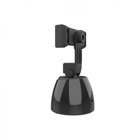 Suport de telefon cu urmărire automată a feței, suport pentru cameră cu rotație la 360°, telecomandă și lumină pentru streaming video live