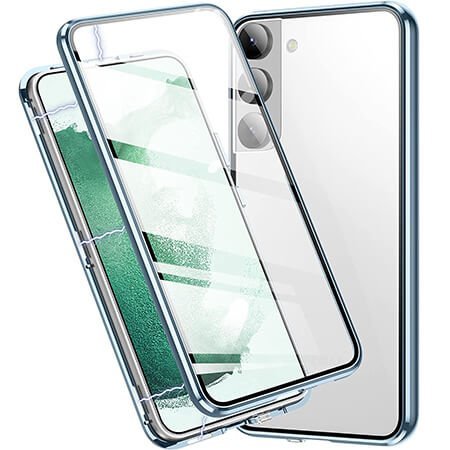 Carcasă magnetică din sticlă 360° pentru Samsung Galaxy S25 Plus