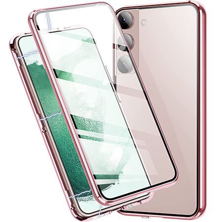 Carcasă magnetică din sticlă 360° pentru Samsung Galaxy A56