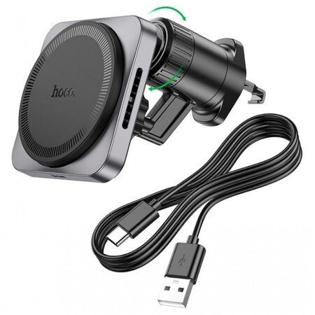 Încărcător auto wireless HOCO „HW15 Speed” pentru orificiul de ventilație