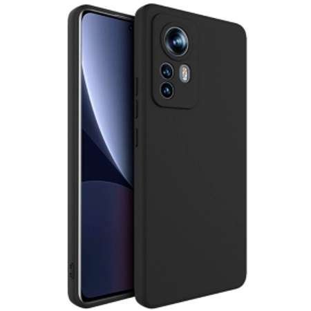 Луксозен силиконов калъф за Xiaomi Redmi Note 12 5G - Черен