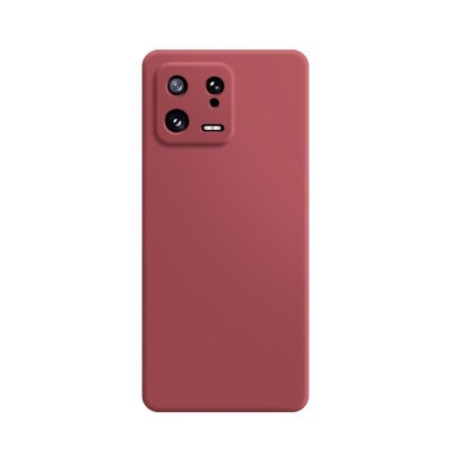 Луксозен силиконов калъф за Xiaomi 13 - Червен