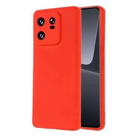 Husă de lux din silicon pentru Xiaomi 13T Pro - roșu