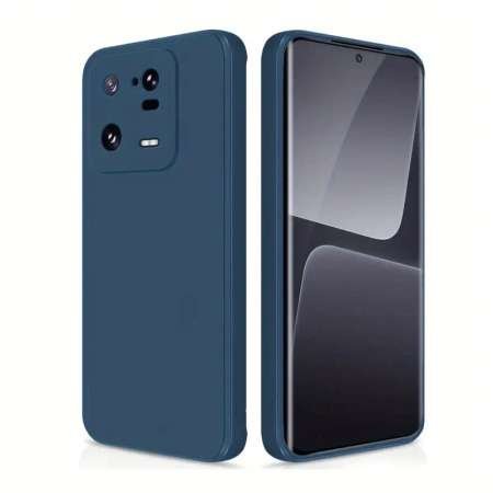 Husa din silicon de lux pentru Xiaomi 13T Pro - Albastra