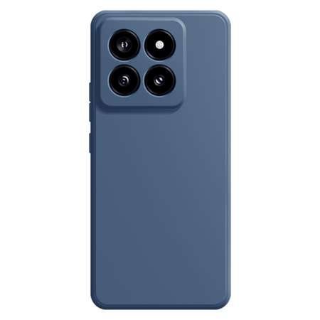 Husa din silicon de lux pentru Xiaomi 14T Pro - Albastra
