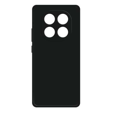 Husă de lux din silicon pentru Xiaomi Redmi Note 14 Pro Plus - neagră