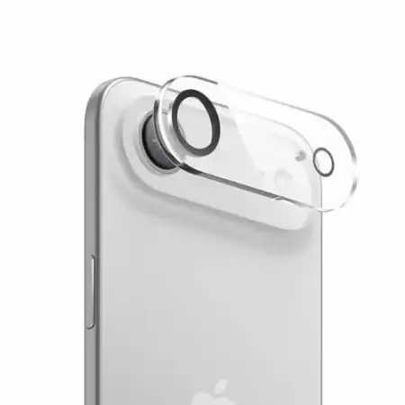 3D стъклен протектор за камера iPhone 17 Air - Прозрачен