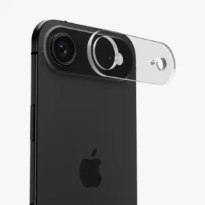 3D стъклен протектор за камера iPhone 17 Air - Прозрачен