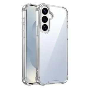 Противоударен силиконов гръб за Samsung Galaxy S26 Plus - Прозрачен