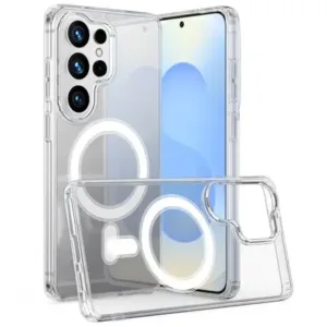 Magsafe кейс за Samsung Galaxy S26 Ultra - Прозрачен