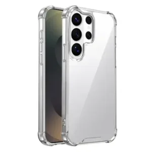 Противоударен силиконов гръб за Samsung Galaxy S26 Ultra - Прозрачен