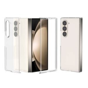 Твърд кейс от две части за Samsung Galaxy Z Fold 7 - Прозрачен