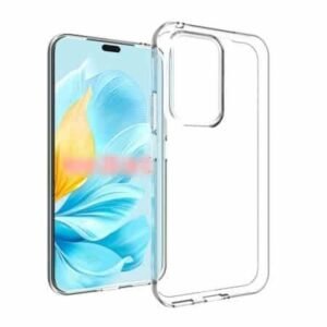 Carcasă ultra-subțire din silicon pentru Honor 200 Smart - Transparentă