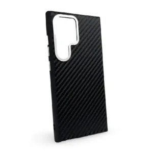 Premium Carbon Case за Samsung S25 - Space Black - imagine 4