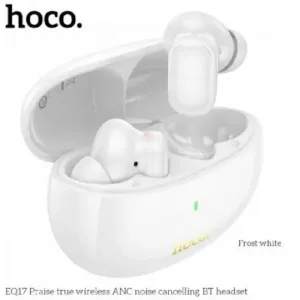 Безжични Bluetooth слушалки ANC Noise Canceling - Бели EQ17