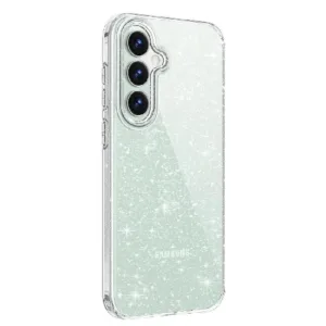 Блещукащ силиконов калъф за Samsung Galaxy A37 – Прозрачен