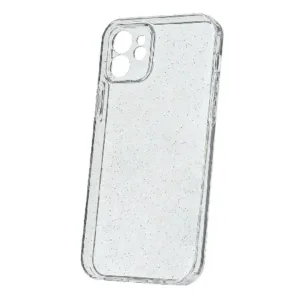 Блещукащ силиконов калъф за Xiaomi Redmi 15C – Прозрачен - Изображение 2