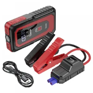 HOCO Авариен автомобилен комплект Automobile emergency high power, Черен 10,000mAh - QS3