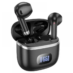 HOCO Безжични Bluetooth слушалки с тъч дисплей - Черни EQ1 - Изображение 1