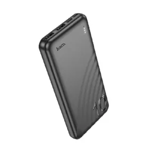 HOCO Преносима батерия 10,000 mAh, USB-C/2xUSB - Черен J123 - imagine 3