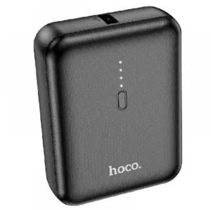 HOCO Преносима батерия 5,000 mAh, мини, 1XUSB-C - Черен J96 - imagine 2