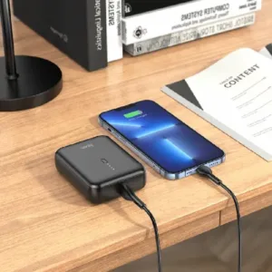 HOCO Преносима батерия 5,000 mAh, мини, 1XUSB-C - Черен J96 - imagine 3