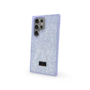 Carcasă de telefon cu pietre pentru iPhone 15 Pro Max - Mov