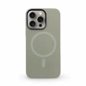 Луксозен MagSafe Premium кейс за iPhone 17 Air – Сив
