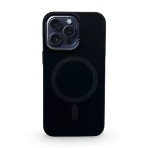 Луксозен MagSafe Premium кейс за iPhone 17 Pro – Черен