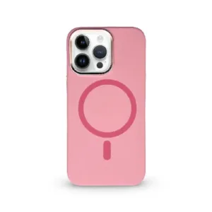 Луксозен MagSafe Premium кейс за iPhone 17 Pro – Розов