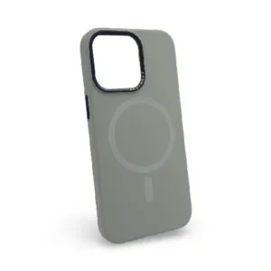 Луксозен MagSafe Premium кейс за iPhone 17 Pro – Сив - imagine 2