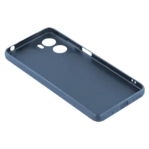 Луксозен силиконов калъф за Motorola Moto G05/E15 – Тъмносин - imagine 3