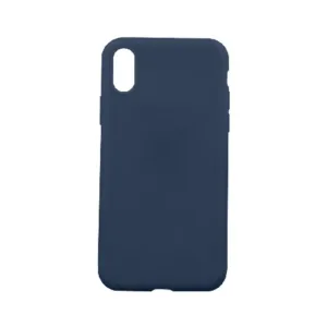 Луксозен силиконов калъф за Motorola Moto G13/G23 – Тъмносин - Изображение 3